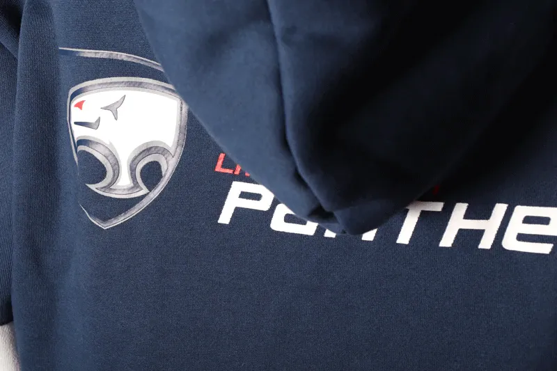 Screen-printed back logo