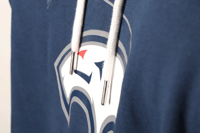 Screen-printed chest logo