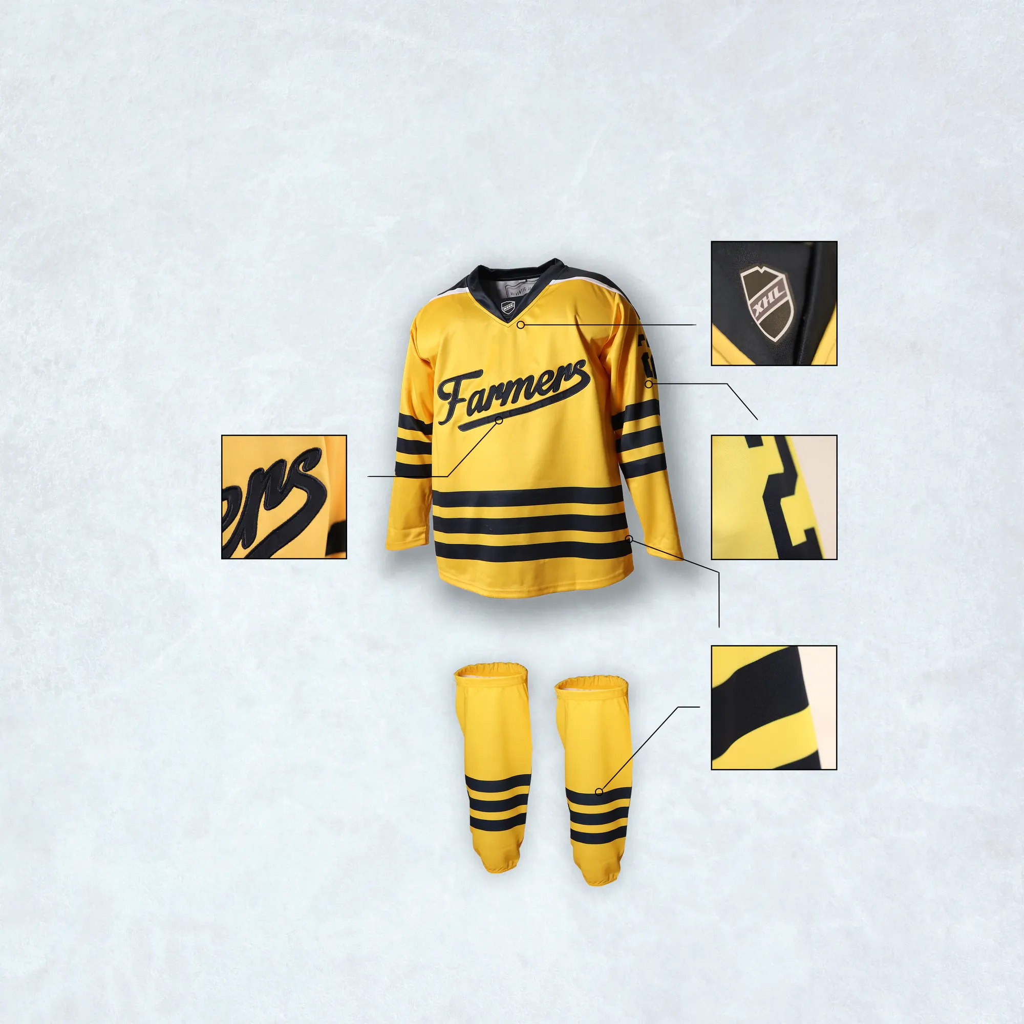Sublimated hockey jersey