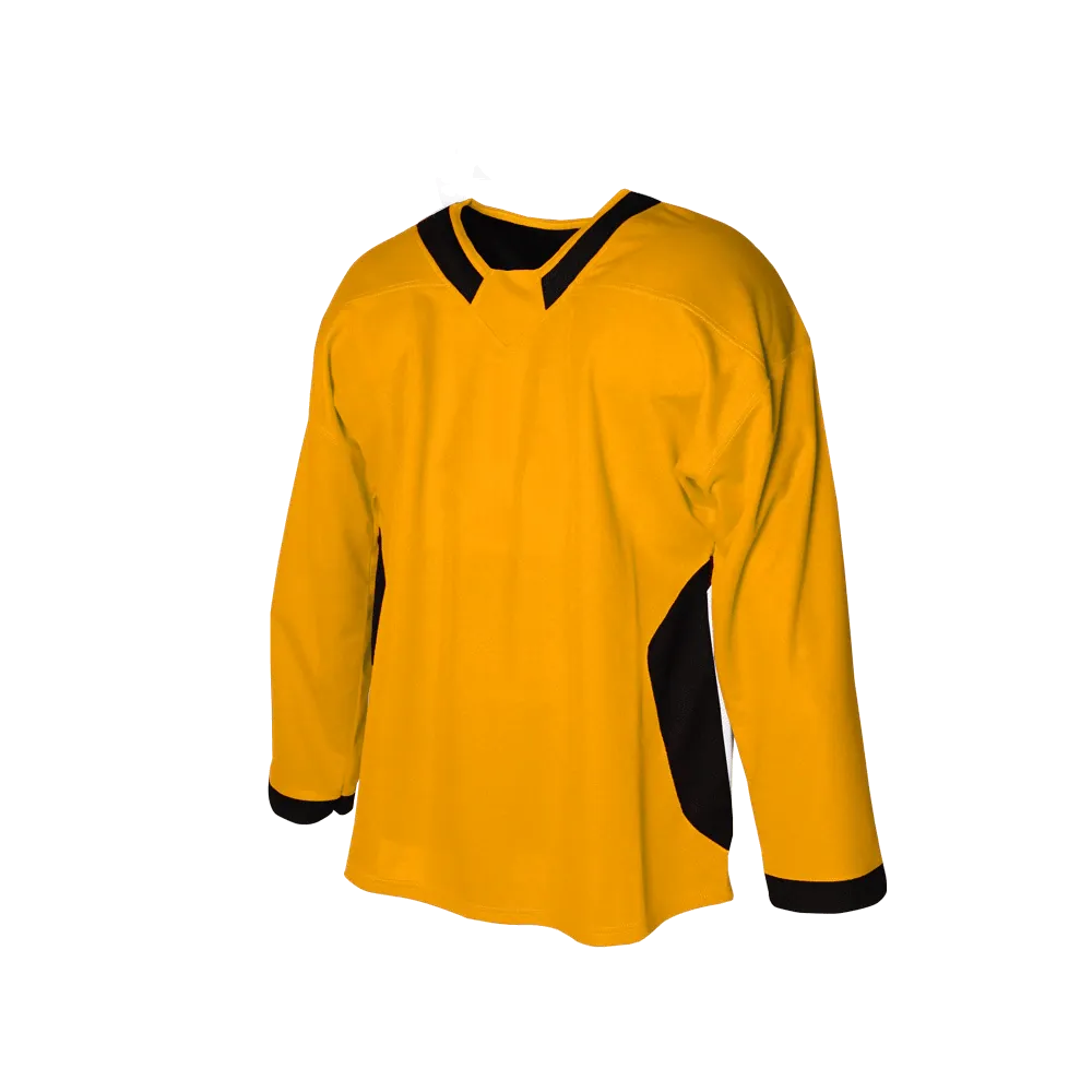 Yellow and black