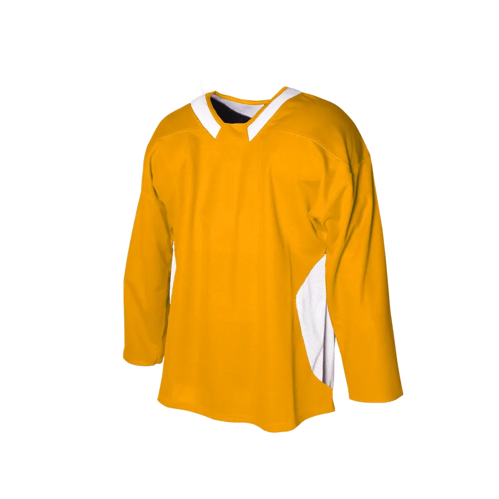 Yellow and white